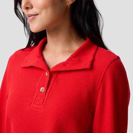 Basin and Range - Wynea Waffle Henley - Women's