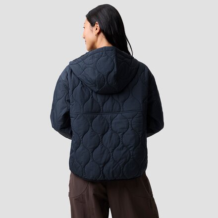 Basin and Range - Car Camp Quilted 1/2 Snap Pullover - Women's