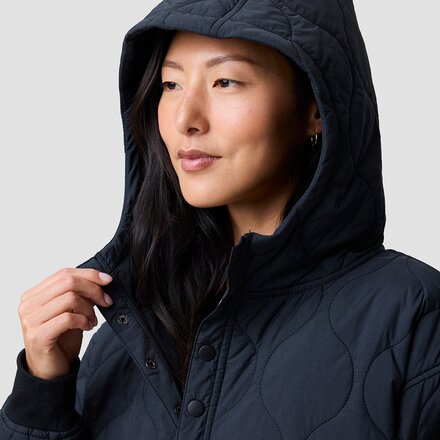 Basin and Range - Car Camp Quilted 1/2 Snap Pullover - Women's