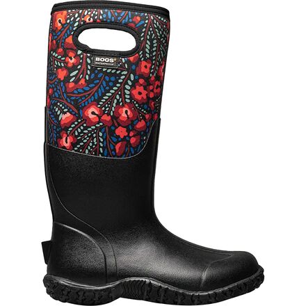 Bogs - Mesa Super Flowers Boot - Women's - Black Multi