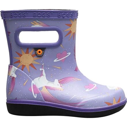 Bogs - Skipper II Unicorn Swan Rain Boot - Toddler Girls' - Violet/Multi