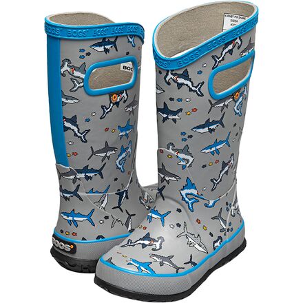 Bogs - Pixel Shark Rainboot - Kids'