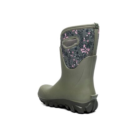 Bogs - Classic Seamless Mid - Demure Floral Boot - Women's