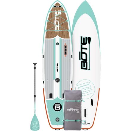 BOTE - Breeze Aero Inflatable Stand-Up Paddleboard - Classic Mangrove 24