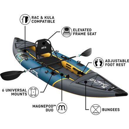 BOTE - Argo Aero Inflatable Fishing Kayak
