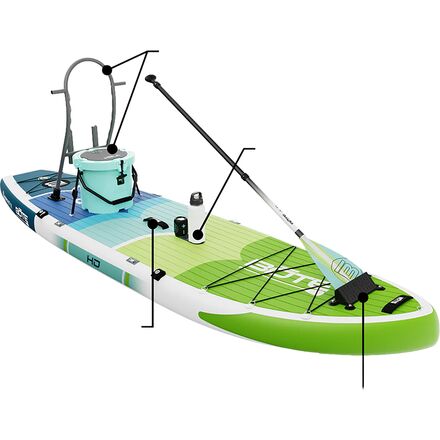 BOTE - HD Aero 11ft 6in Inflatable Stand-Up Paddleboard