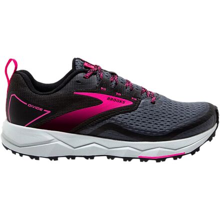 Brooks - Divide 2 Trail Running Shoe - Women's - Black/Ebony/Pink