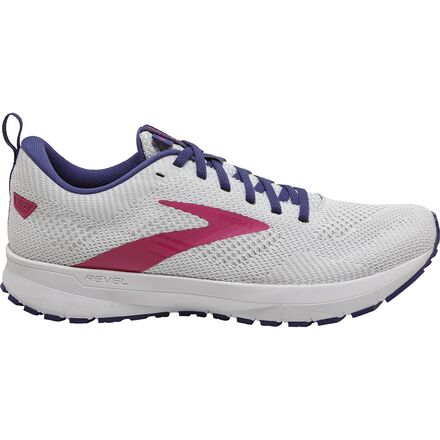 Brooks - Revel 5 Running Shoe - Women's - White/Navy/Pink