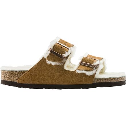 lined birkenstocks
