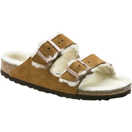 Birkenstock - Arizona Shearling Lined Narrow Sandal - Women's