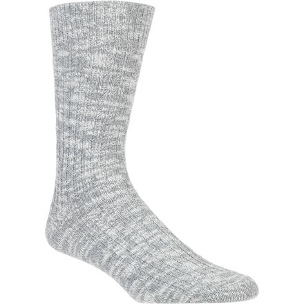 Birkenstock - Cotton Slub Sock - Women's - Gray/White