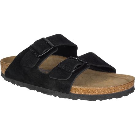 Birkenstock - Arizona Soft Footbed Suede Narrow Sandal - Women's