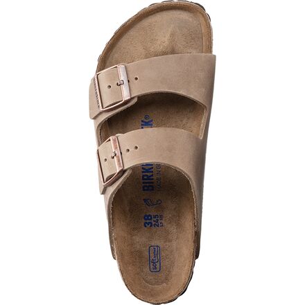 Birkenstock - Arizona Soft Footbed Leather Narrow Sandal - Women's