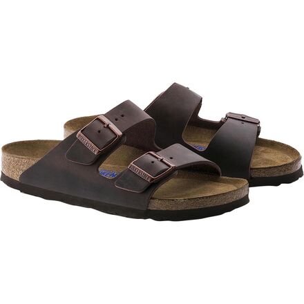 Birkenstock - Arizona Soft Footbed Leather Sandal - Men's