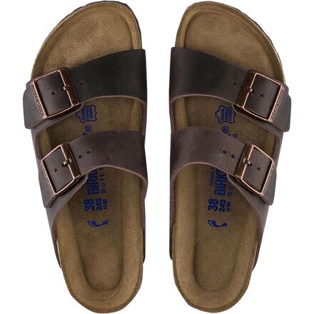 Birkenstock - Arizona Soft Footbed Leather Sandal - Men's
