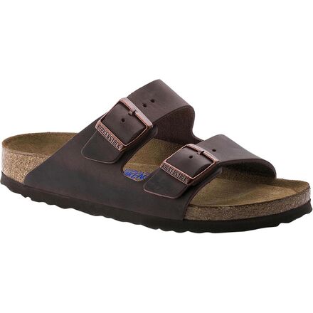 Birkenstock - Arizona Soft Footbed Leather Sandal - Men's