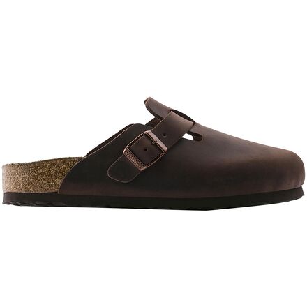 Birkenstock - Boston Soft Footbed Leather Clog - Women's - Habana Oiled Leather