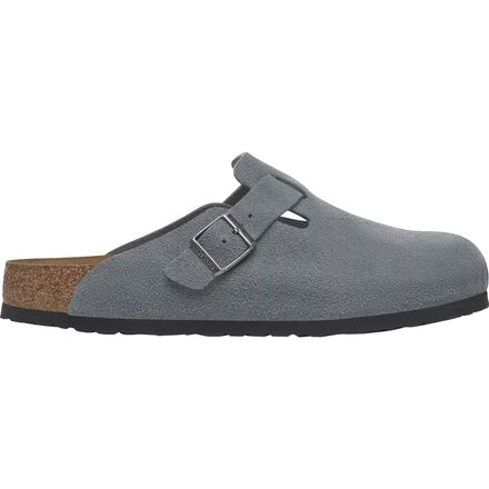 Boston Soft Footbed Suede Narrow Clog - Women's