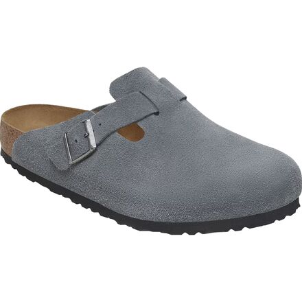 Birkenstock - Boston Soft Footbed Suede Narrow Clog - Women's