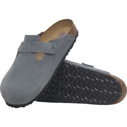 Birkenstock - Boston Soft Footbed Suede Narrow Clog - Women's