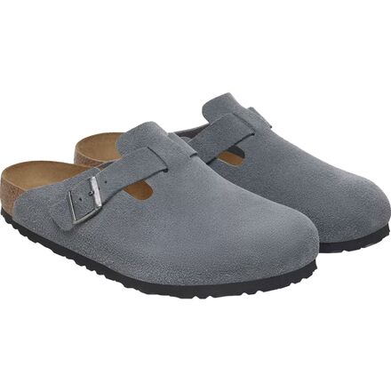 Birkenstock - Boston Soft Footbed Suede Narrow Clog - Women's