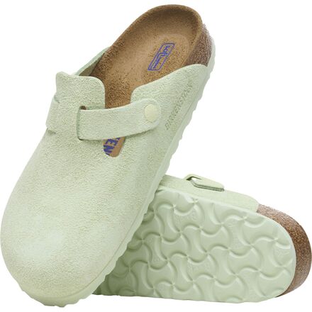 Birkenstock - Boston Soft Footbed Suede Narrow Clog - Women's