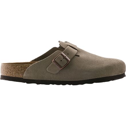 Boston Soft Footbed Suede Narrow Clog - Women's