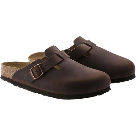 Birkenstock - Boston Soft Footbed Leather Clog - Men's