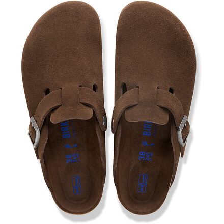 Birkenstock - Boston Soft Footbed Suede Clog - Men's