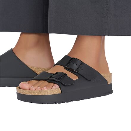 Birkenstock - Arizona Platform Vegan Narrow Sandal - Women's
