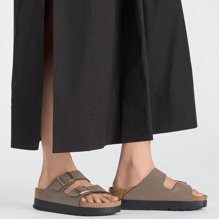 Birkenstock - Arizona Platform Vegan Narrow Sandal - Women's