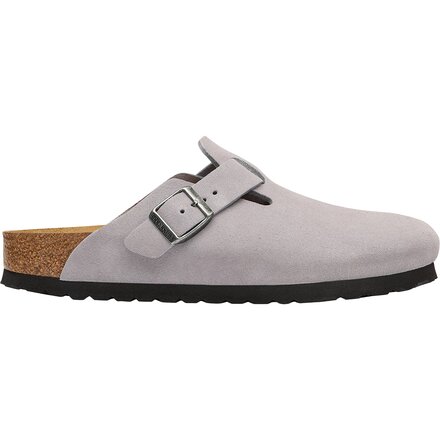 Boston Suede Narrow Clog - Women's