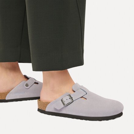 Birkenstock - Boston Suede Narrow Clog - Women's