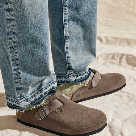 Birkenstock - Boston Suede Oiled Leather Clog - Men's
