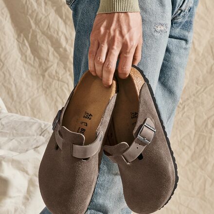 Birkenstock - Boston Suede Oiled Leather Clog - Men's