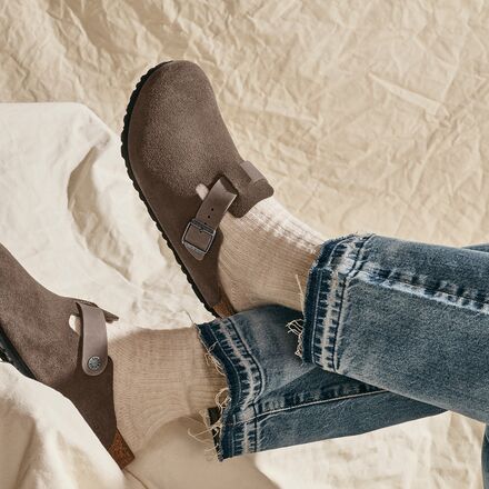 Birkenstock - Boston Suede Oiled Leather Clog - Men's