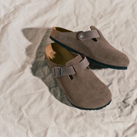 Birkenstock - Boston Suede Oiled Leather Clog - Men's