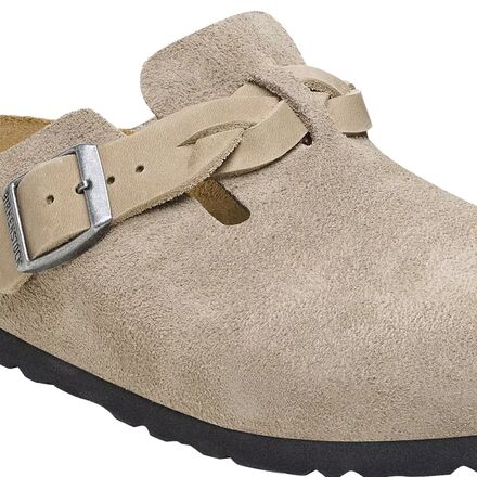 Birkenstock - Boston Braid Suede Oiled Leather Narrow Clog - Women's