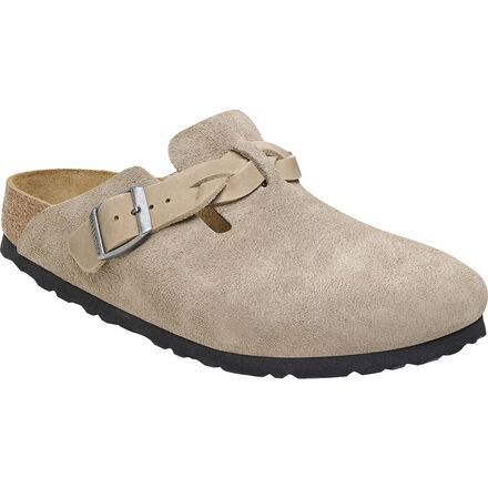 Birkenstock - Boston Braid Suede Oiled Leather Narrow Clog - Women's