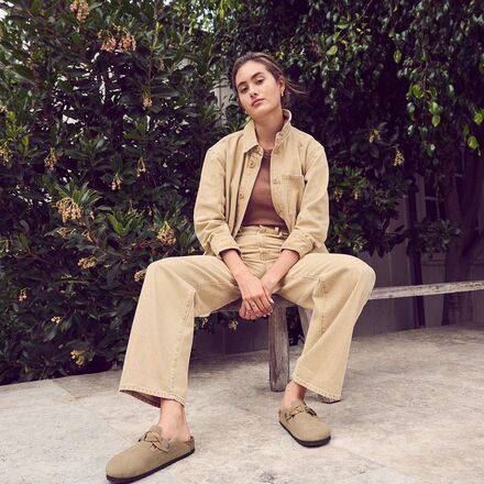 Birkenstock - Boston Braid Suede Narrow Clog - Women's