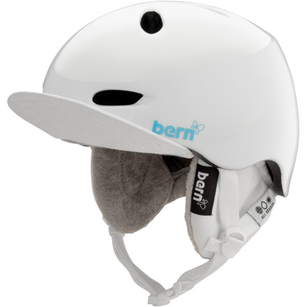 Bern - Berkeley Audio Zip Mold Helmet w/Knit Liner - Women's
