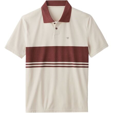 Brixton - Shield Stripe Polo X Knit Shirt - Men's
