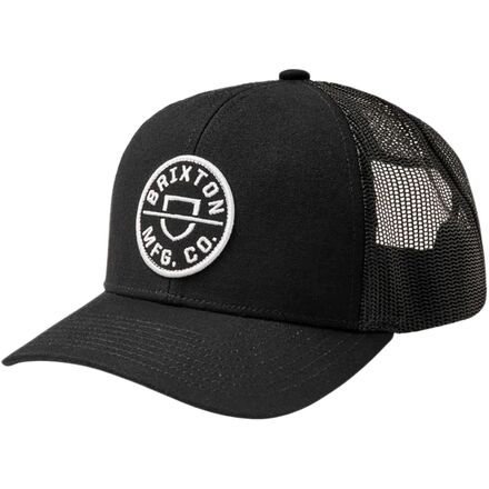 Brixton - Crest X MP Mesh Cap - Black/Black