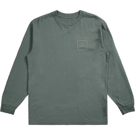 Brixton - Alpha Square Long-Sleeve T-Shirt - Men's - Dark Forest