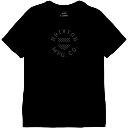 Brixton - Crest Shield Short-Sleeve T-Shirt - Men's - Black