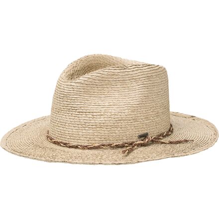 BRIXTON - Cappello Di Paglia Fedora Unisex, Colore Henna, Taglia XS