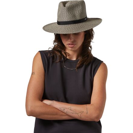 Brixton - Carolina Straw Packable Travel - Women's