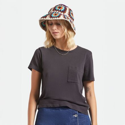 Brixton - Crochet Knit Bucket Hat - Women's