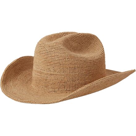 Odessa Straw Packable Cowboy Hat