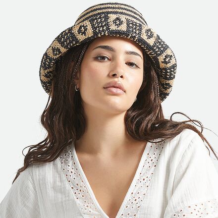 Brixton - Redding Packable Straw Bucket Hat